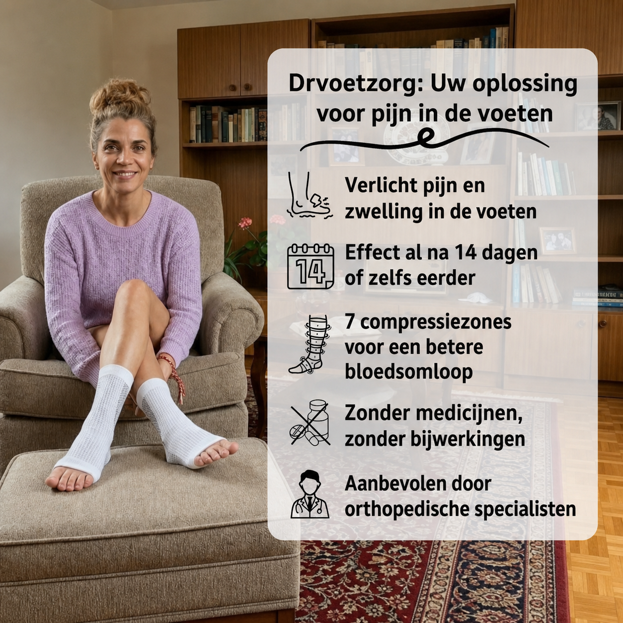 Set “Rustige voeten” – Verlicht voetpijn in slechts 14 dagen