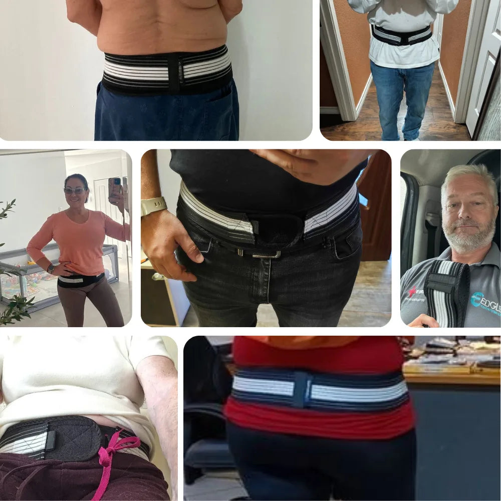 SpinaLift™ - een nieuwe generatie rugband met Triple Decompressie "Lift & Lock" - bij een hernia, ischias en pijn in de onderrug