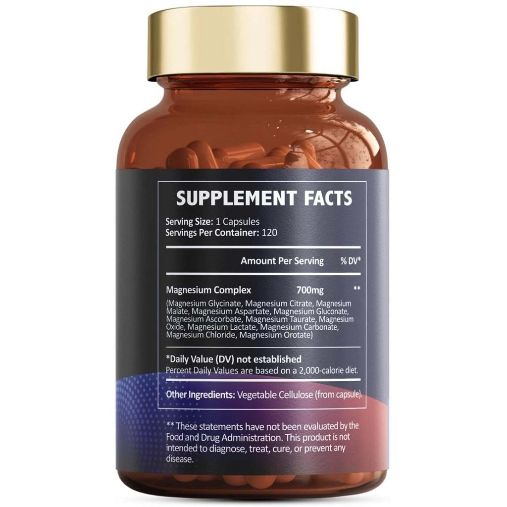 Magnesium Totaal 12-in-1 Complex - 120 capsules 700mg