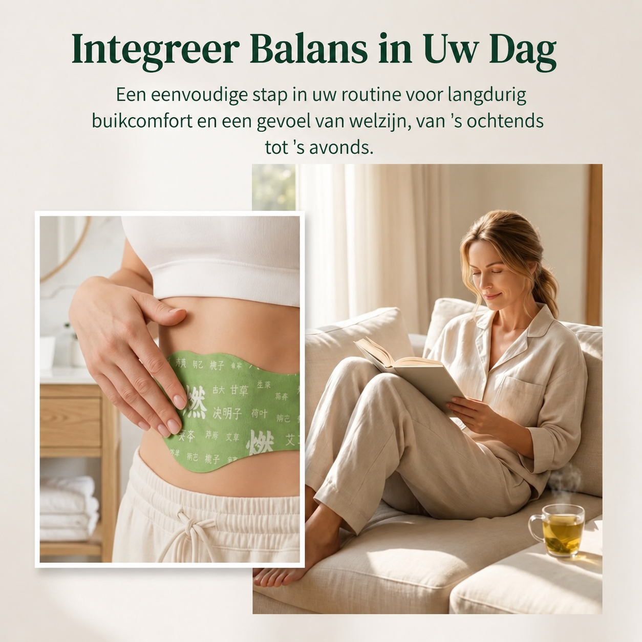 Balance Patch – Japanse Kruidenpatch voor Buikcomfort
