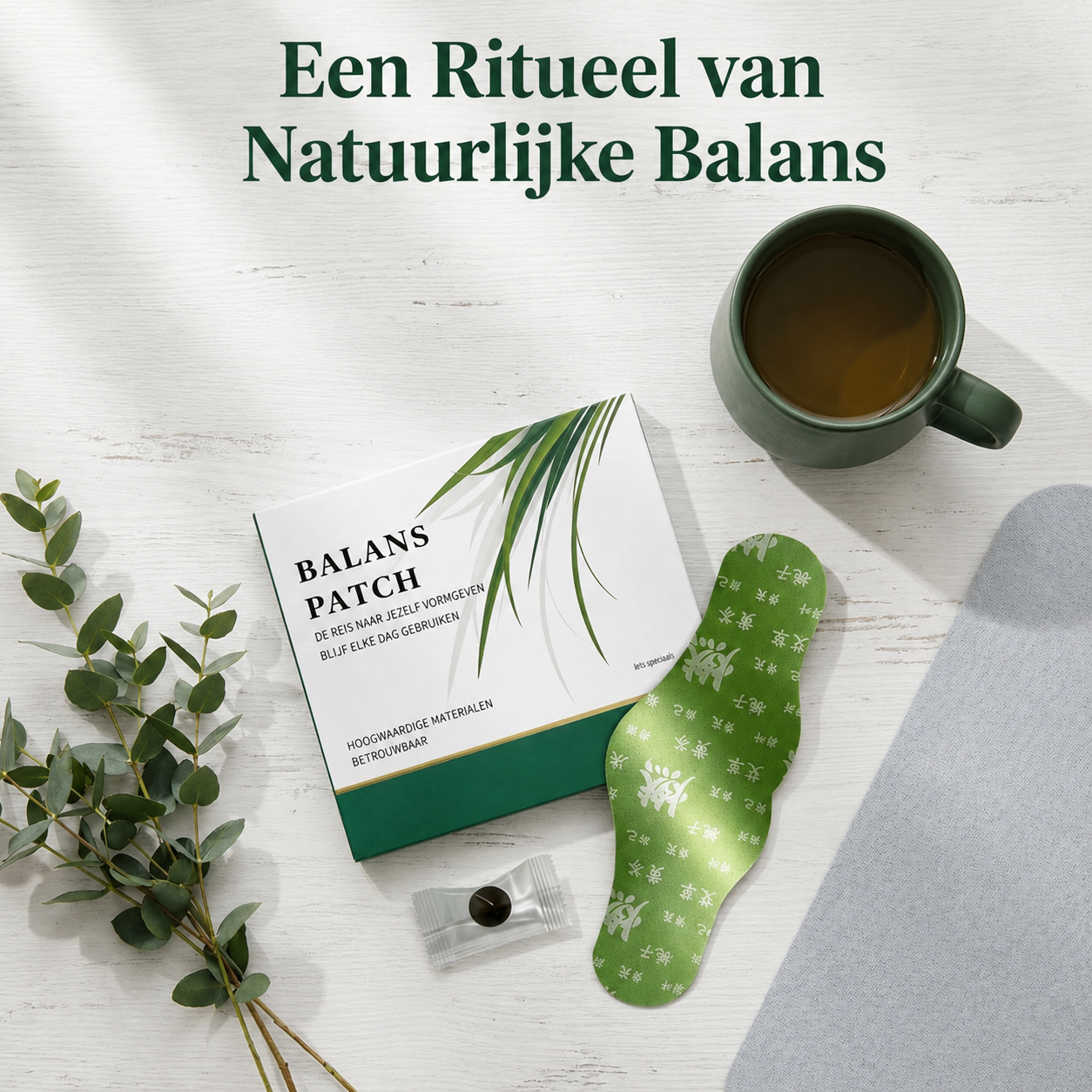 Balance Patch – Japanse Kruidenpatch voor Buikcomfort